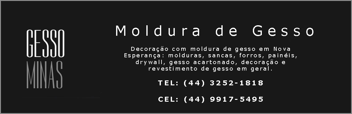 Moldura de Gesso
